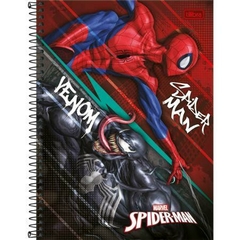 CADERNO ESPIRAL CAPA DURA UNIVERSITÁRIO 1 MATÉRIA SPIDER-MAN 80 FOLHAS - TILIBRA - CAPAS DIVERSAS