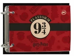 MINI CADERNO ARGOLADO HARRY POTTER 80 FOLHAS