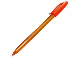 CANETA PAPERMATE KM 100 COLORZ LARANJA