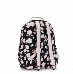 MOCHILA KIPLING SEOUL ESTAMPADO MAIC BLOOMS - comprar online