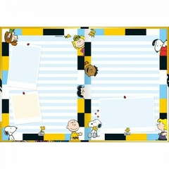 CADERNO BROCHURA CAPA DURA COLEGIAL SNOOPY 160 FOLHAS - comprar online