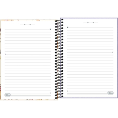 CADERNO ESPIRAL CAPA DURA 1/4 POOH 80 FOLHAS - loja online