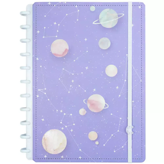 CADERNO CADERNO PURPLE GALAXY BY GOCASE - MEDIO