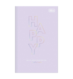 CADERNO BROCHURA C/D UNIVERSITARIO HAPPY 80F - TILIBRA - comprar online