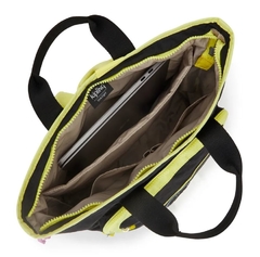 MOCHILA KIPLING SIA ESTAMPADO TRUE BLACK LIME na internet