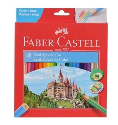 LÁPIS DE COR - 48 CORES - FABER CASTELL