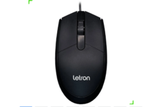 MOUSE USB 3 BOTOES 1600 DPI BLACK RAT M1611 R8 - LETRON