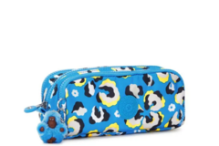 ESTOJO KIPLING GITROY LEOPARD FLORAL - MAGIC PLACE PAPELARIA