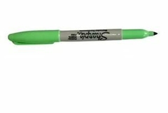 MARCADOR PERMANENTE SHARPIE FINO VERDE AGUA