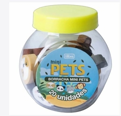 BORRACHA MINI PETS POTE/20