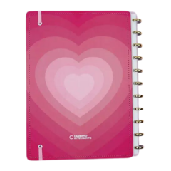 CADERNO INTELIGENTE LOVE GOLDEN LOVE - GRANDE - MAGIC PLACE PAPELARIA