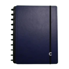 CADERNO DARK BLUE - GRANDE