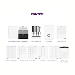 PLANNER CASUAL BLACK - MEDIO na internet