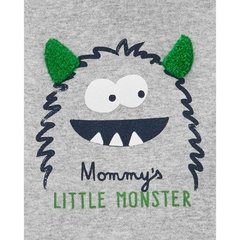 Set 2 Piezas - Body Manga Corta y Pantalón "Little Monster" en internet