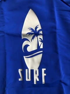 REMERA UV Mangas 3/4 - AZUL SURF - - Luna Lunita