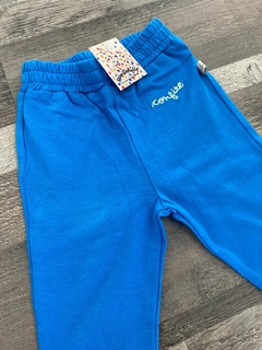 Pantalón Largo Liviano PAMBOKIDS Azul - comprar online