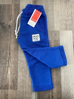 Pantalón Largo Algodón Rústico Azul - comprar online