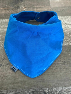 Bandana Algodón Liso Básico Azul Francia