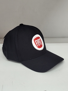 Gorra visera Fiat Black bordada en internet