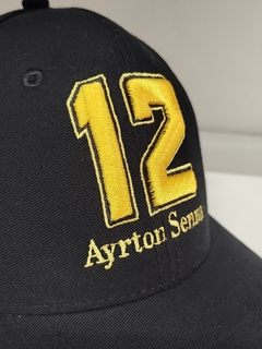 Gorra Ayrton Senna 12 Team Lotus Renault F1 Jps Gabardine - comprar online