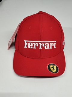 Gorra Ferrari Red Gabardine F1 - TC GARAGE