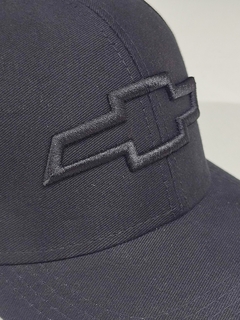 Gorra Chevrolet Total Black Gabardina