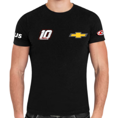 Remera Chevrolet TC Valentin Aguirre negra