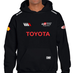 Buzo canguro algodon Matias Rossi Toyota Gazoo Racing TC con capucha y bolsillos - comprar online
