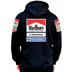 Buzo Mclaren Honda Ayrton Senna F1 Black - comprar online