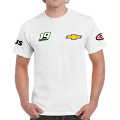 Remera Chevrolet TC Diego Ciantini Blanca