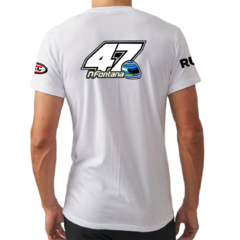 Remera Chevrolet TC Norberto Fontana blanca - comprar online