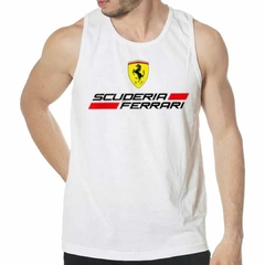 Musculosa Scuderia Ferrari F1 White