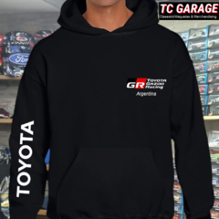 Buzo canguro algodon Toyota Gazoo racing con capucha y bolsillos en internet