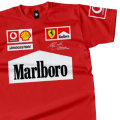 Remera Michael Schumacher Ferrari Retro F1 - comprar online