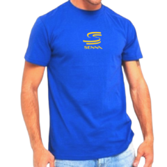 Remera Ayrton Senna Senna Senna F1 Blue - comprar online