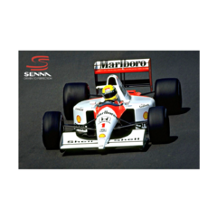 Poster Mclaren Marlboro Ayrton Senna