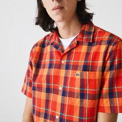 Camisa hawaiana lacoste outlet