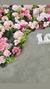 Painel de flores permanentes 120cm - loja online
