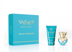 KIT VERSACE POUR FEMME DYLAN TURQUOISE TRAVEL SET