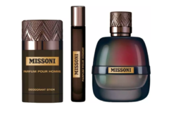 Missoni - Kit Parfum Pour Homme (Desodorante 75ml + Caneta EDP 10ml + EDP 100ml)