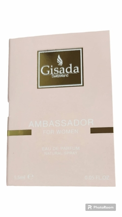 Gisada Ambassador Women 1,5ML - BRINDE