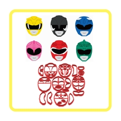 Cortador Power Rangers - 5Cm