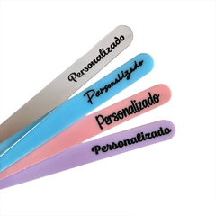 Palito para Popsicle Colorido Kit C/ 5 Personalizado