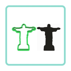 Cortador Cristo Redentor Rio De Janeiro - 5Cm