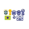 Cortador Brasil Kit Copa com Taça - 5cm