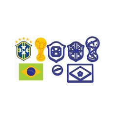 Cortador Brasil Kit Copa com Taça - 5cm