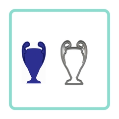 Cortador Taça Champions League - 5cm