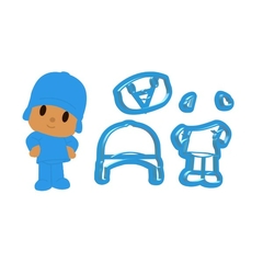 Cortador Pocoyo Corpo 5Cm