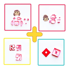 Kit Roblox Completo Com Personagens E Logo