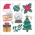 PLANCHAS DE STICKERS NAVIDEÑAS 10 X 10 POR 50 UNIDADES - comprar online